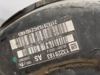 Second-hand car spare part brake servo for opel insignia a sedán (g09) 2.0 cdti (69) oem iam references 13228183  n2.z1.18.2.2