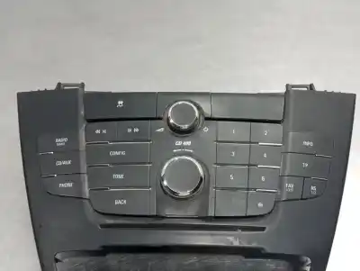 Second-hand car spare part audio system / radio cd for opel insignia a sedán (g09) 2.0 cdti (69) oem iam references 13321292  n1.z2.8.2.4