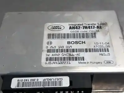 Автозапчасти б/у блок управления автоматической коробкой передач за land rover range rover (lm) 4.4 v8 cat ссылки oem iam ah427h417ae 0260140019  n1.z2.4.10.3