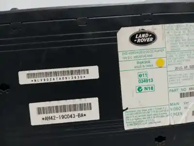 Автозапчастина б/у аудіо система / радіо cd для land rover range rover (lm) 4.4 v8 cat посилання на oem iam ah4219c043ba  n1.z3.2.2.3