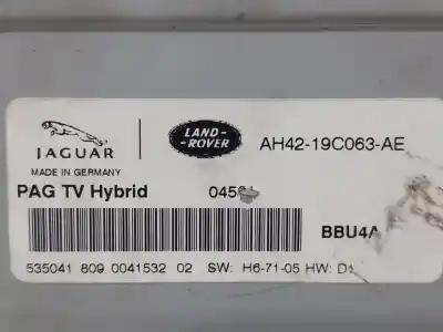 Автозапчастина б/у електронний модуль для land rover range rover (lm) 4.4 v8 cat посилання на oem iam ah4219c063ae  n1.z2.5.4.2