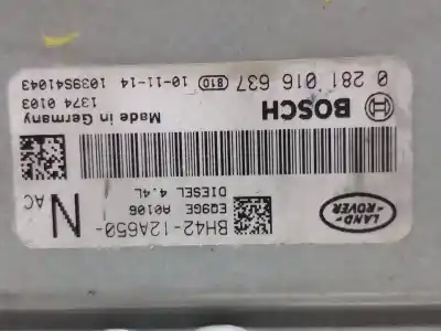 Second-hand car spare part ecu engine control for land rover range rover (lm) 4.4 v8 cat oem iam references bh4212a650 0281016637  n1.z2.5.4.1