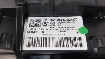 Pezzo di ricambio per auto di seconda mano controllo della luce per citroen c3 collection riferimenti oem iam 96667324xt  n1.z1.30.4.m