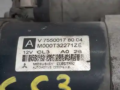 Second-hand car spare part starter motor for citroen c3 collection oem iam references 75500178004 m000t32271ze