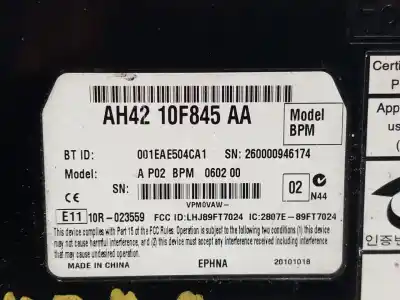 Second-hand car spare part electronic module for land rover range rover (lm) 4.4 v8 cat oem iam references ah4210f845aa  n1.z2.5.4.3