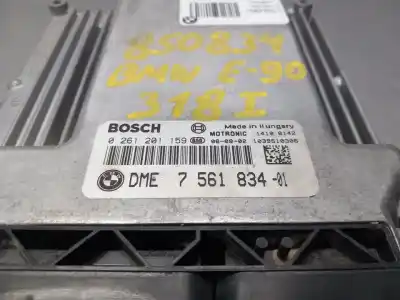 Peça sobressalente para automóvel em segunda mão centralina de motor uce por bmw serie 3 berlina (e90) 318i referências oem iam 7561834 0261201159