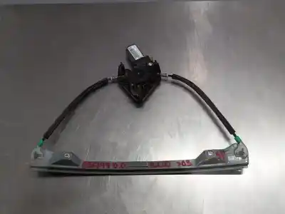 Second-hand car spare part passenger side right window regulator for renault clio ii fase ii (b/cb0) base authentique 65 cv / 48 kw oem iam references 77008422  n1.z2.18.16.1