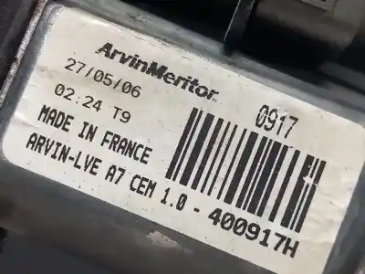 Автозапчастина б/у РЕГУЛЯТОР ВІКНА ПЕРЕДНІЙ ЛІВИЙ для PEUGEOT 207  Посилання на OEM IAM 9681181980  N1.Z2.17.8.2