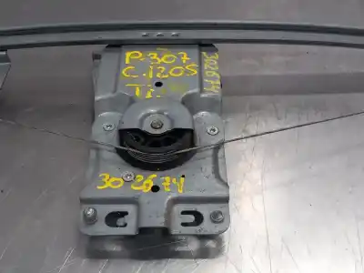 Second-hand car spare part rear left window regulator for peugeot 307 break / sw (s1) break xs oem iam references 9638487280  n1.z2.17.9.1