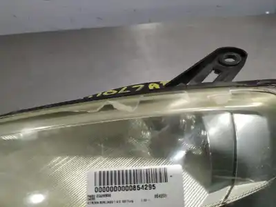 Автозапчасти б/у левая фара за citroen berlingo 1.9 d multispace ссылки oem iam 