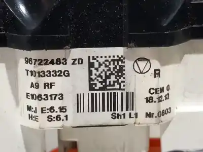 Peça sobressalente para automóvel em segunda mão comando de sofagem (chauffage / ar condicionado)  por peugeot 208 access referências oem iam   n1.z2.8.4.4