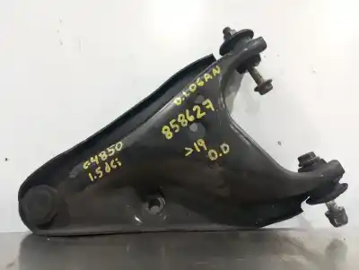 Second-hand car spare part front right lower suspension arm for dacia logan ii comfort oem iam references 545017081r  n4.z1.01.02.03