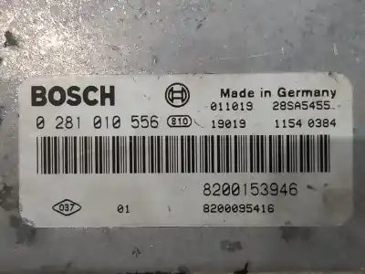 Автозапчастина б/у ЕБУ КОНТРОЛЕР ДВИГУНА для RENAULT LAGUNA II (BG0)  Посилання на OEM IAM 0281010556  N1.Z2.5.10.2