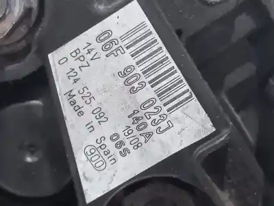 Автозапчастина б/у генератор для audi a4 cabrio (8h) 2.0 tdi посилання на oem iam 0124525092 06f903023j  n1.z1.41.4.a
