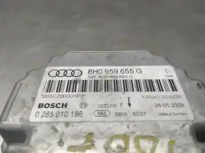 Автозапчастина б/у блок управління подушками безпеки для audi a4 cabrio (8h) 2.0 tdi посилання на oem iam 8h0959655g 0285010186  n1.z2.4.5.3