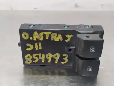 Peça sobressalente para automóvel em segunda mão botão / interruptor elevador vidro dianteiro esquerdo por opel astra j (p10) 1.4 turbo (68) referências oem iam 13305978  n1.z1.17.9