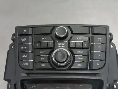 Second-hand car spare part audio system / radio cd for opel astra j (p10) 1.4 turbo (68) oem iam references 13346052  n1.z2.8.2.4