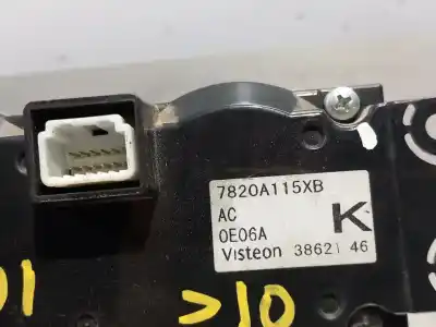 Автозапчастина б/у контроль опалення / кондиціонації для mitsubishi asx (ga0w) motion 2wd посилання на oem iam 7820a115xb  n1.z2.8.5.2