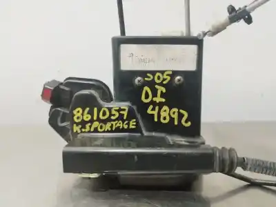 Peça sobressalente para automóvel em segunda mão fechadura da porta dianteira esquerda por kia sportage lx referências oem iam 