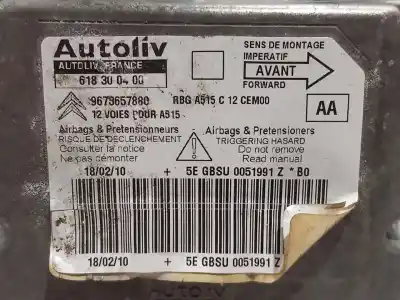 Peça sobressalente para automóvel em segunda mão kit airbag por citroen c3 collection referências oem iam   n1.z2.11.7.b