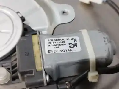 Second-hand car spare part driver left window regulator for chevrolet aveo ls oem iam references 96870316  n1.z2.18.6.1