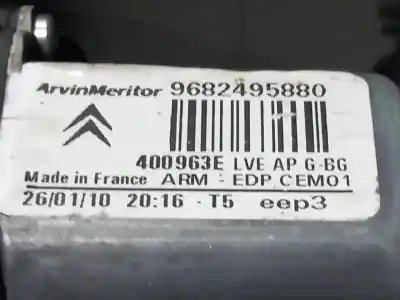 Second-hand car spare part driver left window regulator for citroen c4 picasso i monospace (ud_) 1.6 hdi oem iam references 9682495880