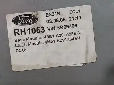 Автозапчастина б/у регулятор переднього правого скла для ford focus c-max (cap) trend (d) посилання на oem iam 4m51a20a28bg 4m51a045h16a  n1.z2.e/e.20.12.3.b