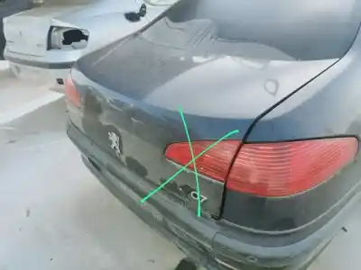 Peça sobressalente para automóvel em segunda mão farolim traseiro direito por peugeot 607 (s1) básico referências oem iam 