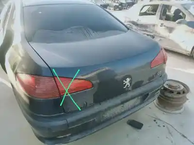 Peça sobressalente para automóvel em segunda mão farolim traseiro esquerdo por peugeot 607 (s1) básico referências oem iam 