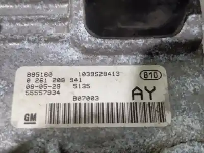 Second-hand car spare part ecu engine control for opel corsa d catch me now oem iam references 55557934  tomas.1