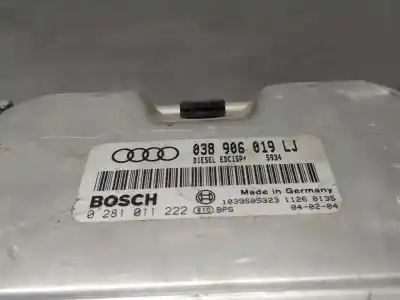 Second-hand car spare part ECU ENGINE CONTROL for AUDI A4 BERLINA (8E)  OEM IAM references 038906019LJ 0281011222  N1 Z2.4.5.4