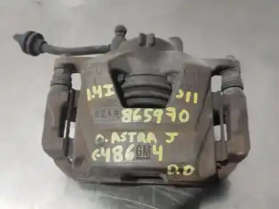 Second-hand car spare part FRONT RIGHT BRAKE CALIPER for OPEL ASTRA J (P10)  OEM IAM references   N4.Z1.01.02.04
