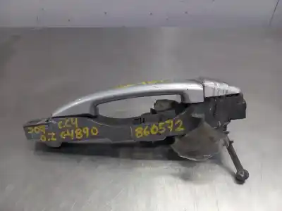 Peça sobressalente para automóvel em segunda mão puxador exterior dianteiro esquerdo por citroen c4 coupé (la_) 1.6 hdi referências oem iam 