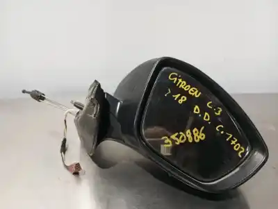 Second-hand car spare part right rearview mirror for citroen c3 exclusive oem iam references 