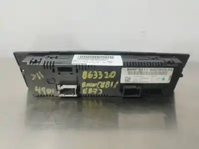 Second-hand car spare part heating / air conditioning control panel for bmw serie 1 berlina (e81/e87) 116d oem iam references 6411922185304