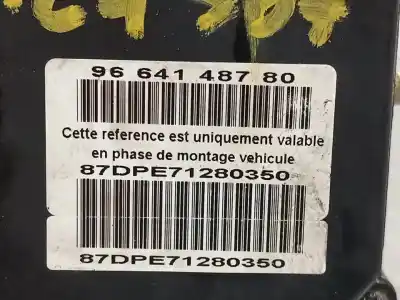 Second-hand car spare part abs for citroen c4 picasso i monospace (ud_) 1.6 hdi oem iam references   n2.z1.18.1.3