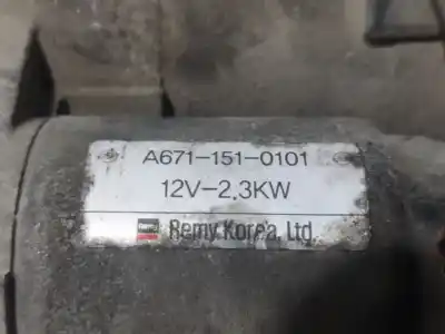 Автозапчастина б/у двигун запускається для ssangyong korando limited plus 4x4 посилання на oem iam a6711510101