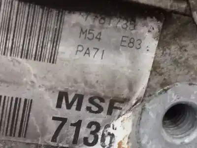 Pezzo di ricambio per auto di seconda mano motore completo per bmw x3 (e83) 2.5i riferimenti oem iam 256s5  si.n1.z1.35.4.bajo