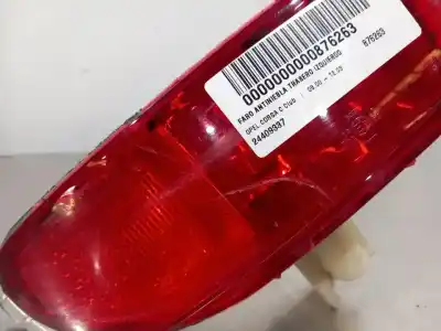 Pezzo di ricambio per auto di seconda mano fendinebbia posteriore sinistro per opel corsa c club riferimenti oem iam 24409337  n1.z1.4.1.a
