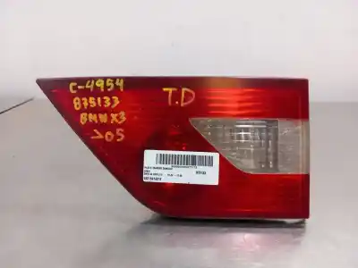 Peça sobressalente para automóvel em segunda mão farolim interior traseiro direito por bmw x3 (e83) 2.5i referências oem iam 63213414012  n1.z1.9.3.m