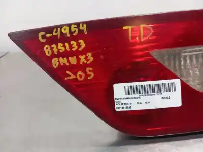 Peça sobressalente para automóvel em segunda mão farolim interior traseiro direito por bmw x3 (e83) 2.5i referências oem iam 63213414012  n1.z1.9.3.m