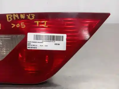 Peça sobressalente para automóvel em segunda mão farolim interior traseiro esquerdo por bmw x3 (e83) 2.5i referências oem iam 63213414013