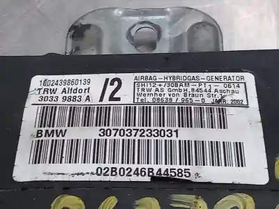Second-hand car spare part front left side airbag for bmw x5 (e53) 3.0d oem iam references 347037233031  n1.z2.7.9.5