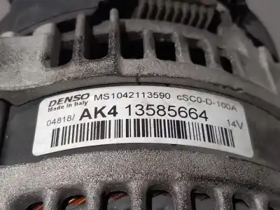 Pezzo di ricambio per auto di seconda mano alternatore per opel corsa e selective riferimenti oem iam ak413585664  n1.z1.37.1.m
