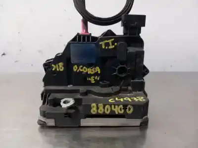 Second-hand car spare part rear left door lock for opel corsa e selective oem iam references 13431842  n1.z1.26.4.a