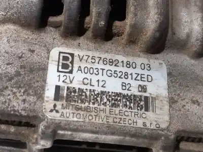 Pezzo di ricambio per auto di seconda mano alternatore per peugeot 208 active riferimenti oem iam a003tg5281zed