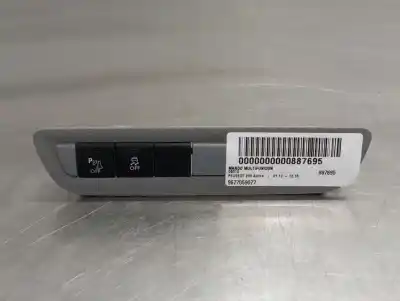 Pezzo di ricambio per auto di seconda mano comando multifunzione per peugeot 208 active riferimenti oem iam 9677059077