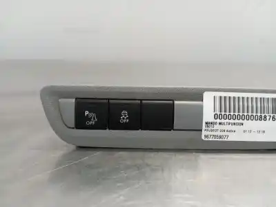 Second-hand car spare part multifunction switch for peugeot 208 active oem iam references 9677059077  n2.z1.1.30