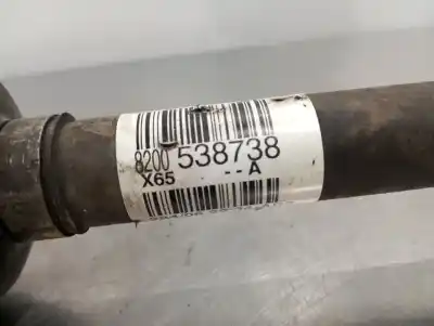 Pezzo di ricambio per auto di seconda mano trasmissione anteriore destra per renault clio ii fase ii (b/cb0) authentique riferimenti oem iam 8200538738  n2.z1.2.2.3