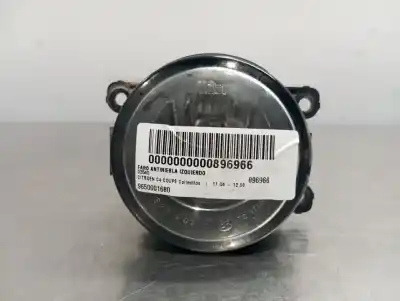 Second-hand car spare part left fog light for citroen c4 coupe collection oem iam references 9650001680